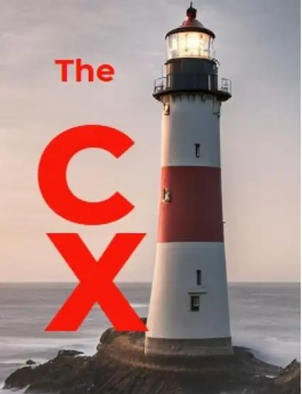 The CX Lighthouse logo